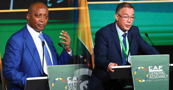 Amr2Ahmed1's tweet photo. CAF dedicates the African Champions League to Morocco under the auspices of the CAF President 
#FIFAsupportingCAFcorruption https://t.co/Sn22XWEUjV