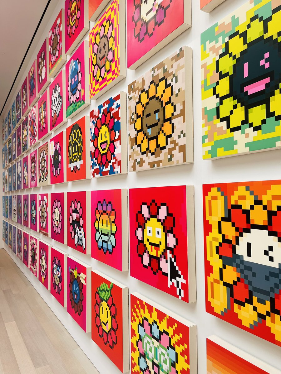farokh's tweet image. This was really cool to experience IRL, Murakami’s work is just incredible when you get to spend time with it in person.