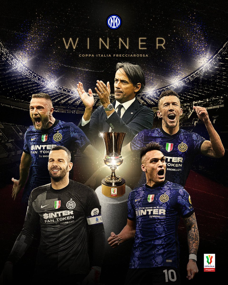 Spettacolo nerazzurro 🌟⚫️🔵

Selamat untuk <a href="/Inter_id/">Inter ⭐️⭐️</a> atas gelar juara #CoppaItaliaFrecciarossa 🏆🇮🇹 malam ini!

#JuveInter #WeAreCalcio