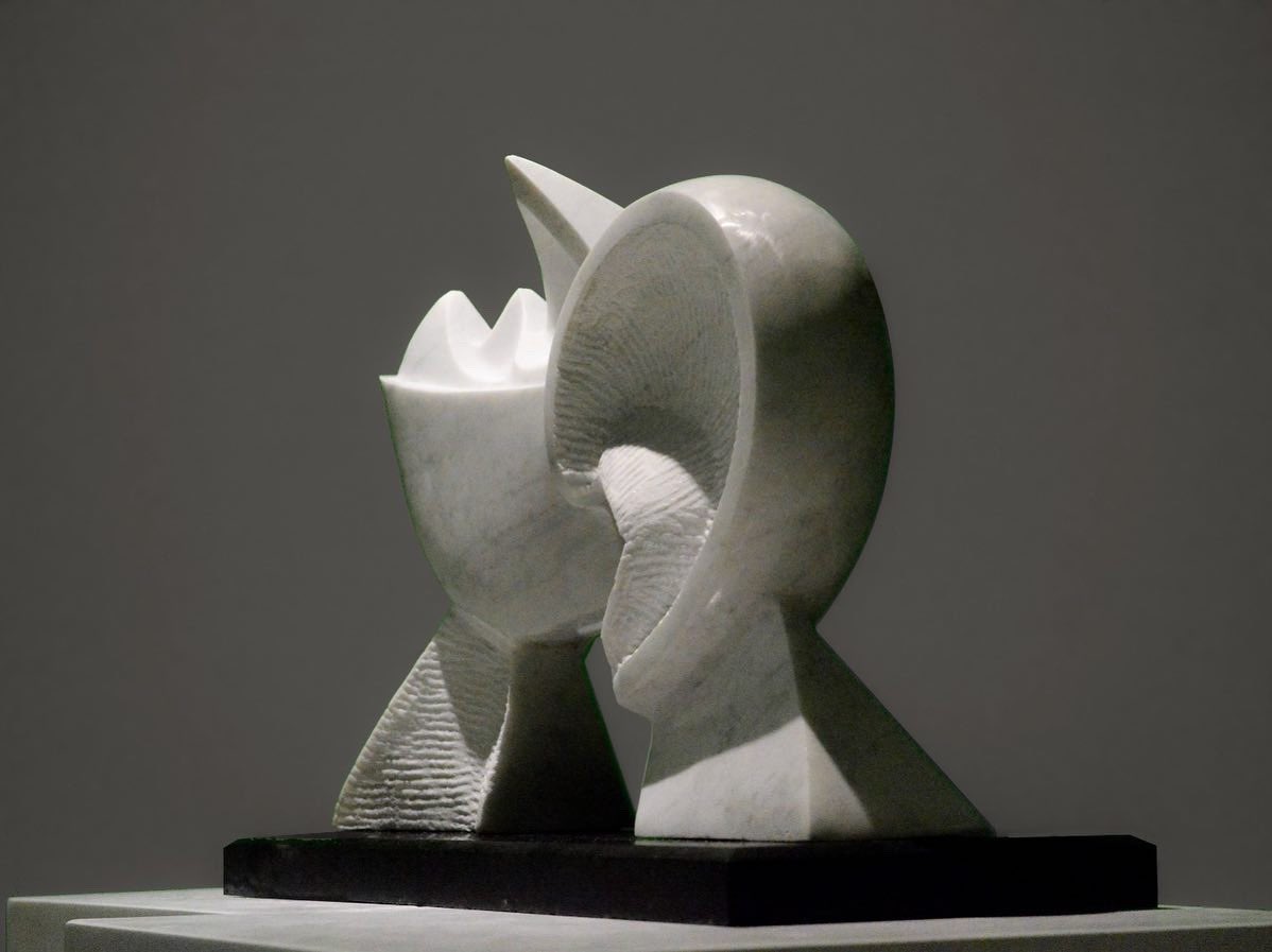 sumerart's tweet photo. Bianco Carrara /Intimate gate/ #marblesculpture 50x35x15 cm  2022 #contemporaryarchitecture #artists #arte #artwork  #art  #canadianart #canadianartists #sculpture #artgalleries #torontoartist #torontoarts   #stonecarving #architectural_sculpture #artsy https://t.co/5VlKP4SIja