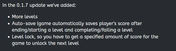 LogicNightGames's tweet photo. Attention everyone! The game is getting more and more advanced, so there is a high chance that the early access of #MorisBackInHome will be avaiable soon! 🥳
--
#indiedev #indiegame #indiegames #gamedev #indiedev
--
This is what we've added in 0.1.7 update: https://t.co/47svpBekeH