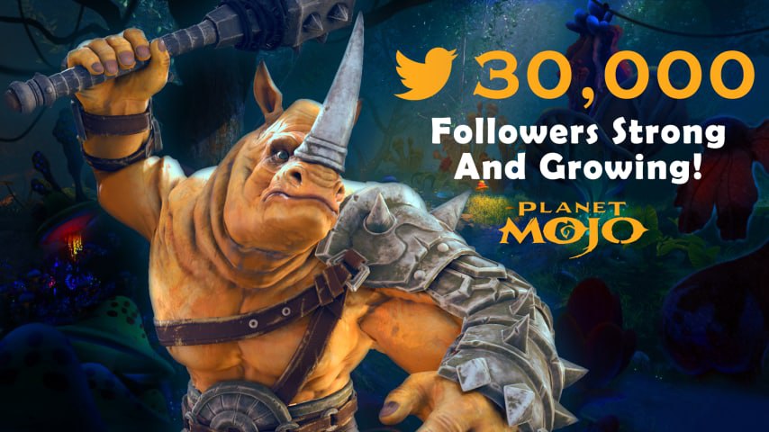 30,000 Followers Strong And Growing! Thx ALWAYS to our community! We did this TOGETHER!

👉Join @WeArePlanetMojo on Discord: discord.gg/PlanetMojo

🌱🌱 #metaverse #gamefi #nfts #web3 🌱🌱