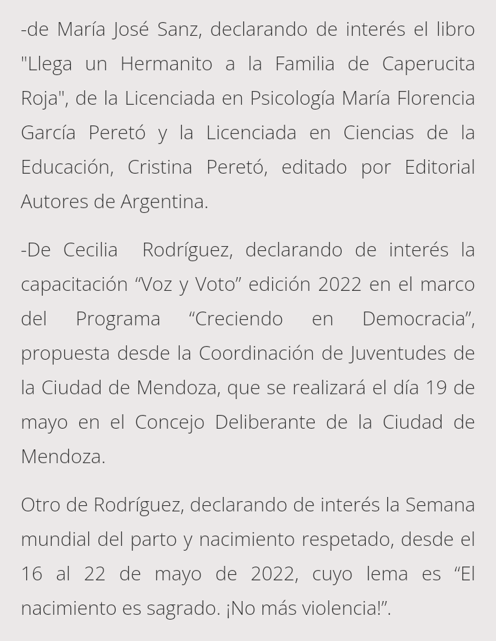 ucrdiputadosmza's tweet photo. #MiércolesDeSesión
Distintos proyectos de Resolución y Declaración fueron aprobados hoy en Diputados Mendoza. https://t.co/VJ8wt8ikAC
