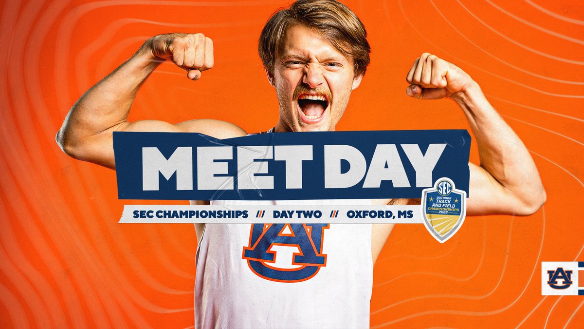 AuburnTFXC's tweet photo. 𝗥𝗜𝗡𝗚 𝗧𝗛𝗘 𝗕��𝗟𝗟

🏆 SEC Outdoors: Day 2
🌤 Mostly Sunny; 86° F
🌬 SE 7 MPH
📊 https://t.co/YNrATfndXB
💻 https://t.co/Irybj7RnPB
📺 https://t.co/Irybj7RnPB

#WarEagle | @CoursonJames https://t.co/CCJrnGFrib