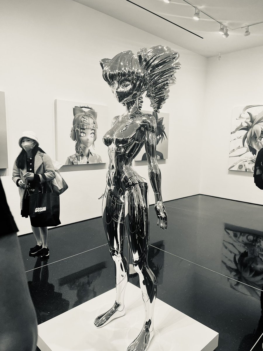 Out here at the <a href="/Gagosian/">Gagosian</a> and wow what a special experience. 
Thank you <a href="/RTFKT/">RTFKT</a> &amp; <a href="/takashipom/">takashi murakami</a>