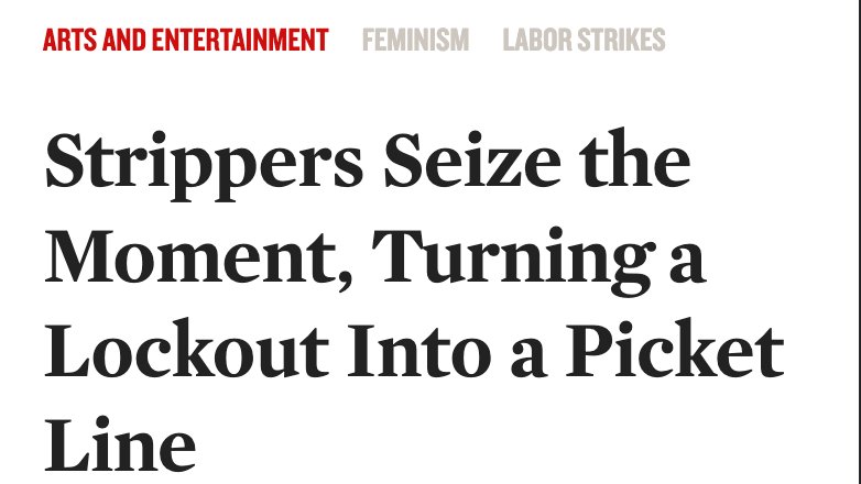 PplsCityCouncil's tweet photo. 🚨 STRIPPERS STRIKE THREAD 🚨

Los Angeles, were you aware of this very important labor and human rights issue happening in this city?
 
In March, dancers walked off the job at Star Garden, a local strip club, launching @stripstrikenoho

First off, donate: https://t.co/0oGP47iC9m https://t.co/q2pUabL4cK