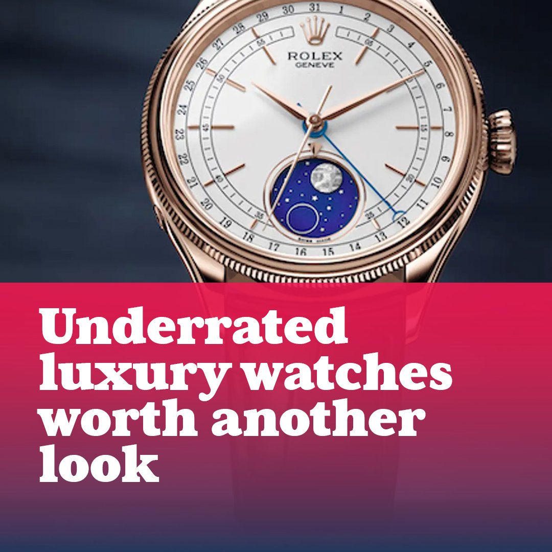 searchluxxee's tweet photo. Whether you want to call them undiscovered gems, under-the-radar references, or overlooked pieces, here are some overshadowed luxury watches that are worth another look. #luxurywatch

https://t.co/NQoRudgsUj https://t.co/SVawunYjJ3