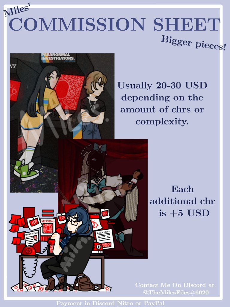 StarlightFiles's tweet photo. Open commissions !! dm me here or on Discord TheMilesFiles#6920 https://t.co/ULHZZbwlZH