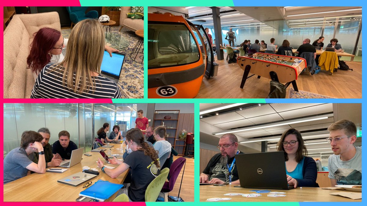 codebarGeneva's tweet image. Hier soir a eu lieu notre tout premier atelier codebar Genève 🥳
Merci à tous les participants 💪
Merci à nos coachs 🙌
Et Merci à notre fantastique hôte @infomaniak pour ce lieu si accueillant et les délicieuses pizzas! 😎