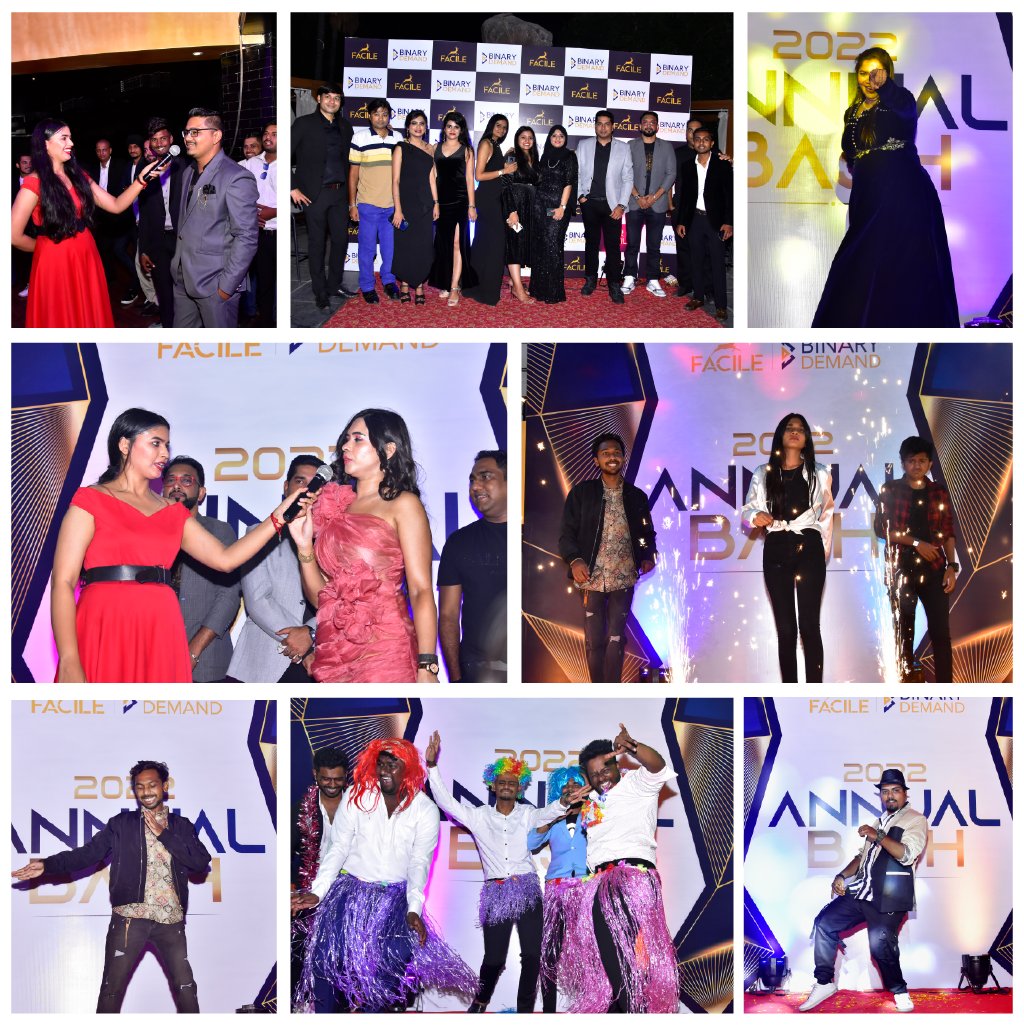 BinaryDemand's tweet photo. The much-awaited annual day event unraveled some hidden talent among our dedicated, hard-working workforce. With moves like jagger, they shaked their legs and rocked the dance floor with excitement levels at peak.  
​​​​
​#AnnualParty #AnnualBash #BinaryDemandEvent #BinaryDemand https://t.co/dpOuxK3F5r