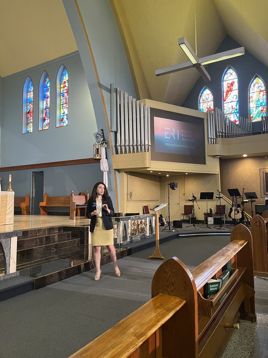 clcyouthprolife's tweet photo. Emily Albrecht of the @EqualRightsInst tells our youth summit attendees to follow the wisdom of Colossians 4:5-6 when talking with pro-choicers.
#IAMtheprolifegeneration #marchforlife https://t.co/wDvb3OKQCl