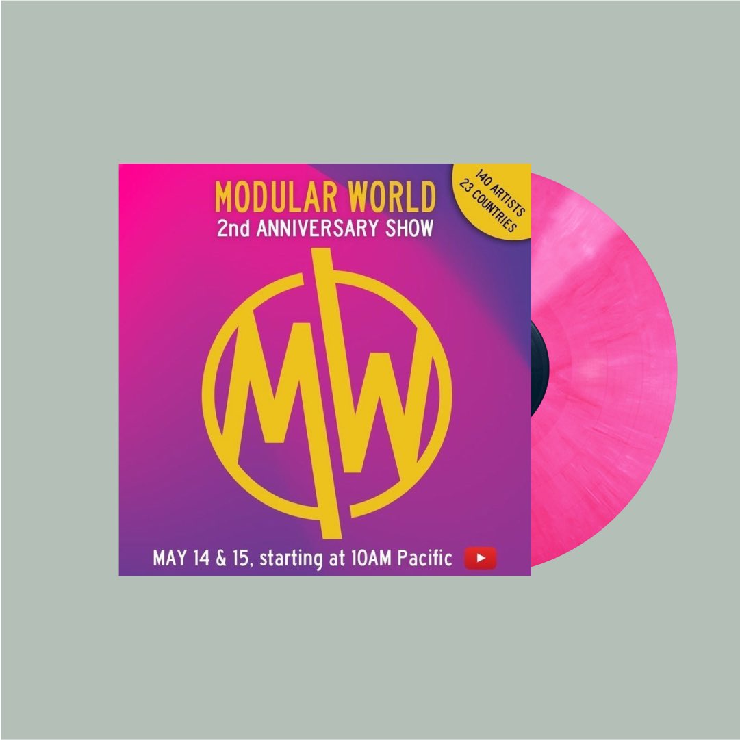 aurelvalmusic's tweet photo. I will play with some cool modular artists on Modular World 2nd Anniversary, Rendez-Vous on YouTube : May 14 & 15, 10AM pacific #modularworld #eurorack https://t.co/4jqj56xhZt