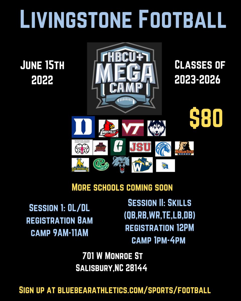 Come get offered on the spot! Show why you deserve the honor to be offered and why we missed you!