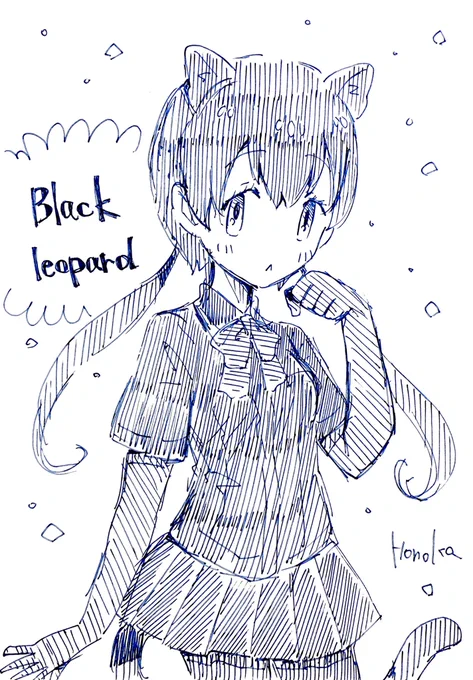 クロヒョウ
#けもフレ
#けものフレンズ 