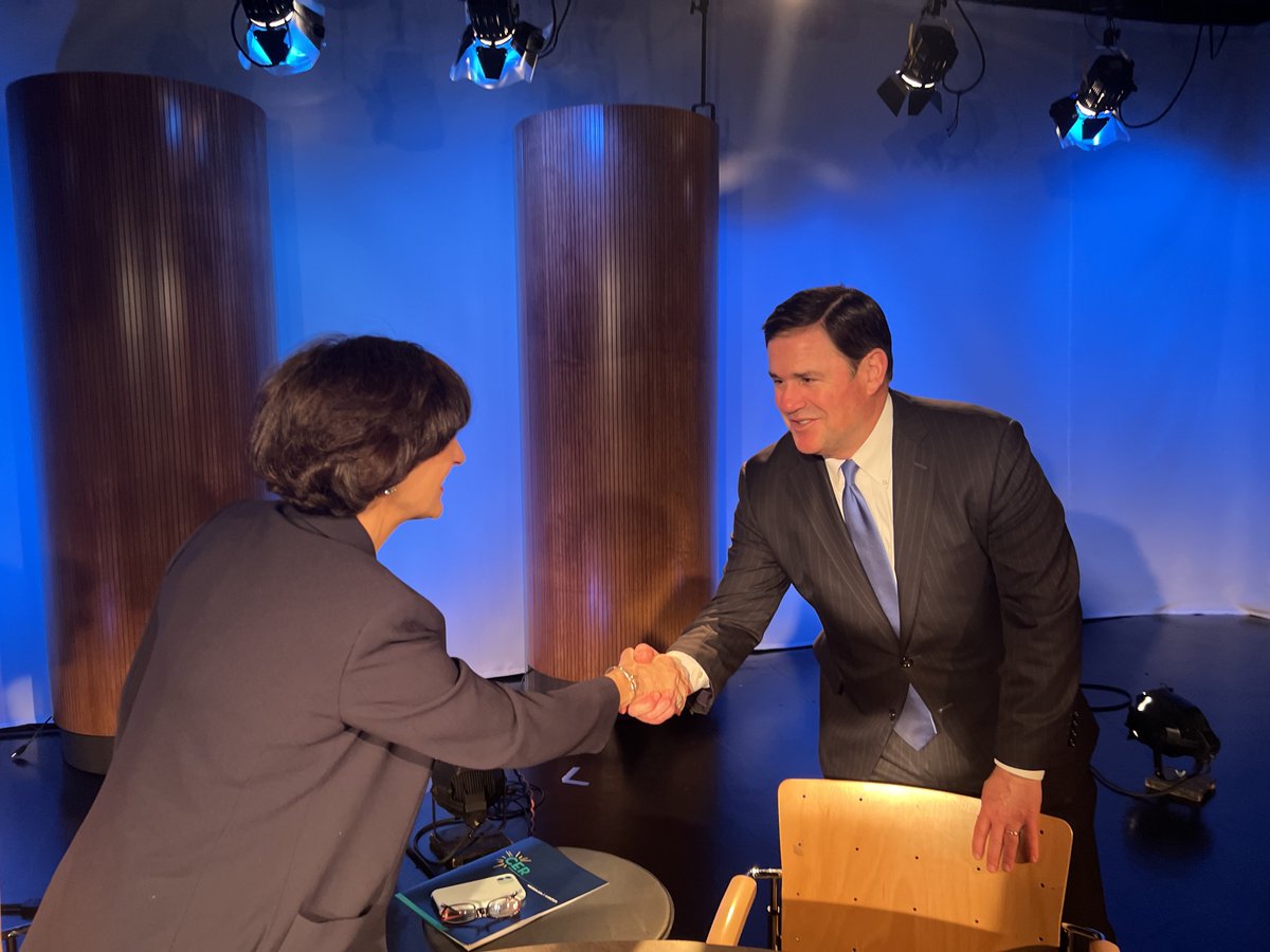 DougDucey's tweet photo. Good to chat with @JeanneAllen for the @inPiazza_Pod today about Arizona’s leadership in school choice. @edreform https://t.co/DF2b3aeX1k