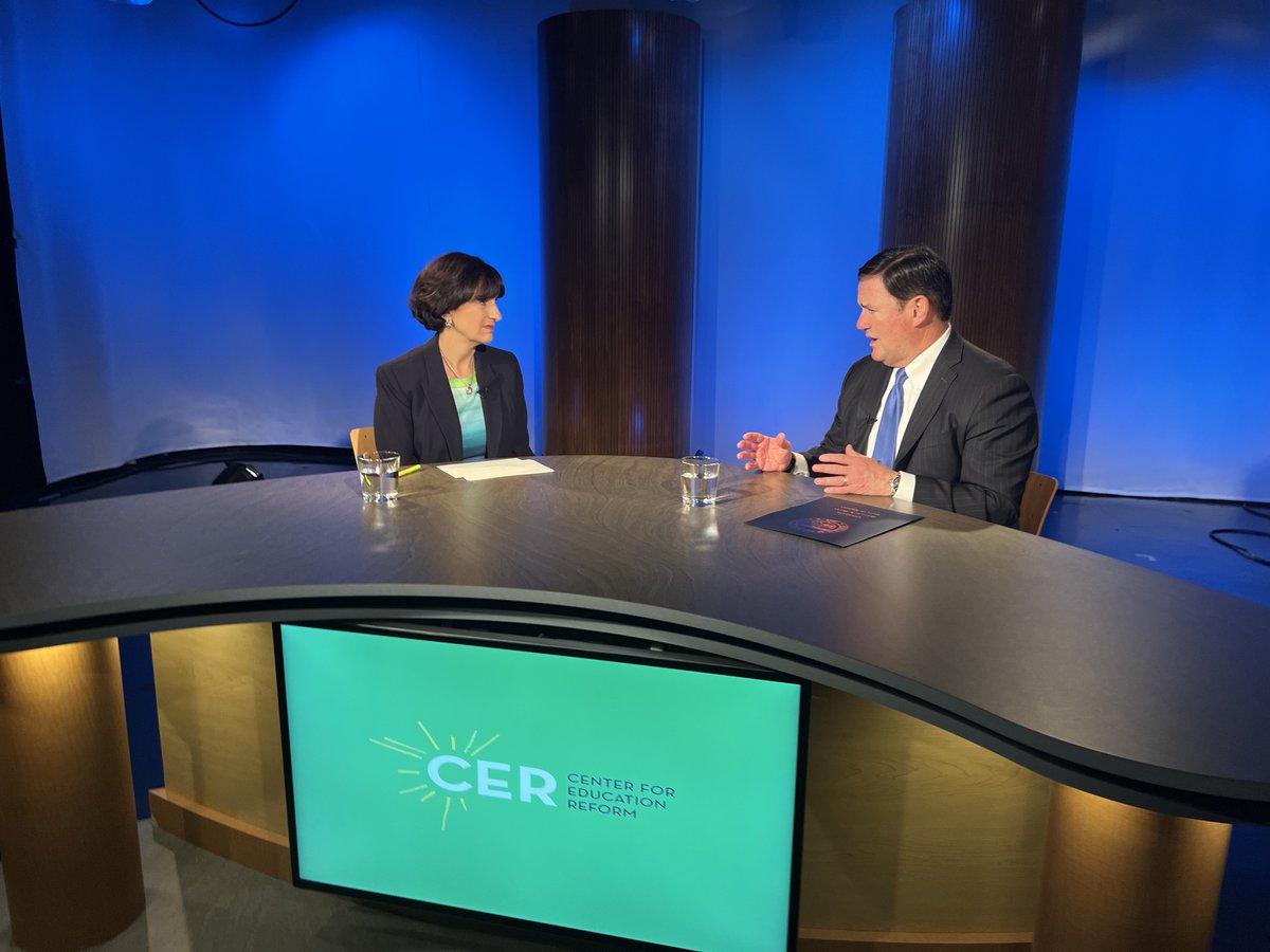 DougDucey's tweet photo. Good to chat with @JeanneAllen for the @inPiazza_Pod today about Arizona’s leadership in school choice. @edreform https://t.co/DF2b3aeX1k