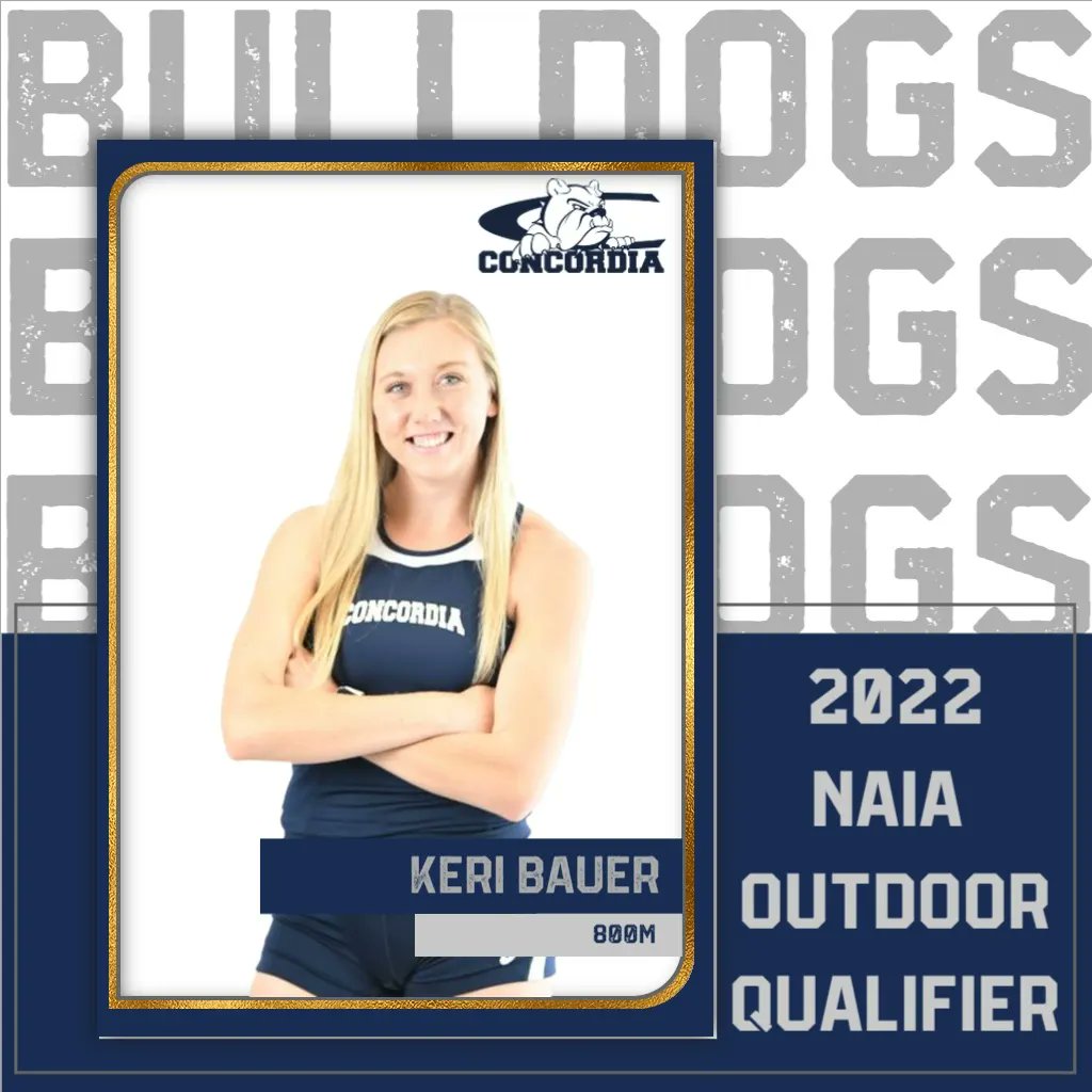 cunetfxc's tweet photo. We added 4 more national qualification standards at the GPAC meet this past weekend!

Keri Bauer – 800m – 2:14.01 (10th)
Men’s 4X400m – 3:15.45 (14th)
Xavier Ross – 400m – 48.04 (21st)
Jordan Koepke – 100m hurdles – 14.54 (24th) https://t.co/nHjd9GlR5B