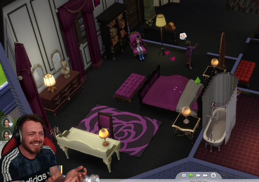 AphenTV's tweet photo. Voyeurism at its finest over at https://t.co/uV9AuiQOOp

#TheSims #IPressedStop #OhNo #EveryonesHere https://t.co/09uhDVpAqt