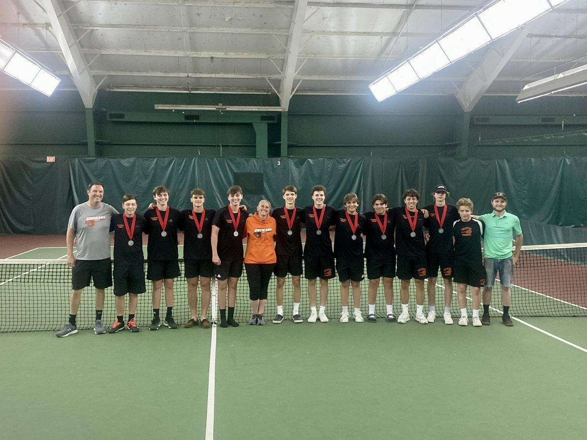 PalmyraSchools's tweet photo. Congrats to our Boys Tennis for being runner-ups in District III 3A Tournament. #PASDproud @AdWeidler @Palmyra_Tennis https://t.co/jyiVc0aFCR