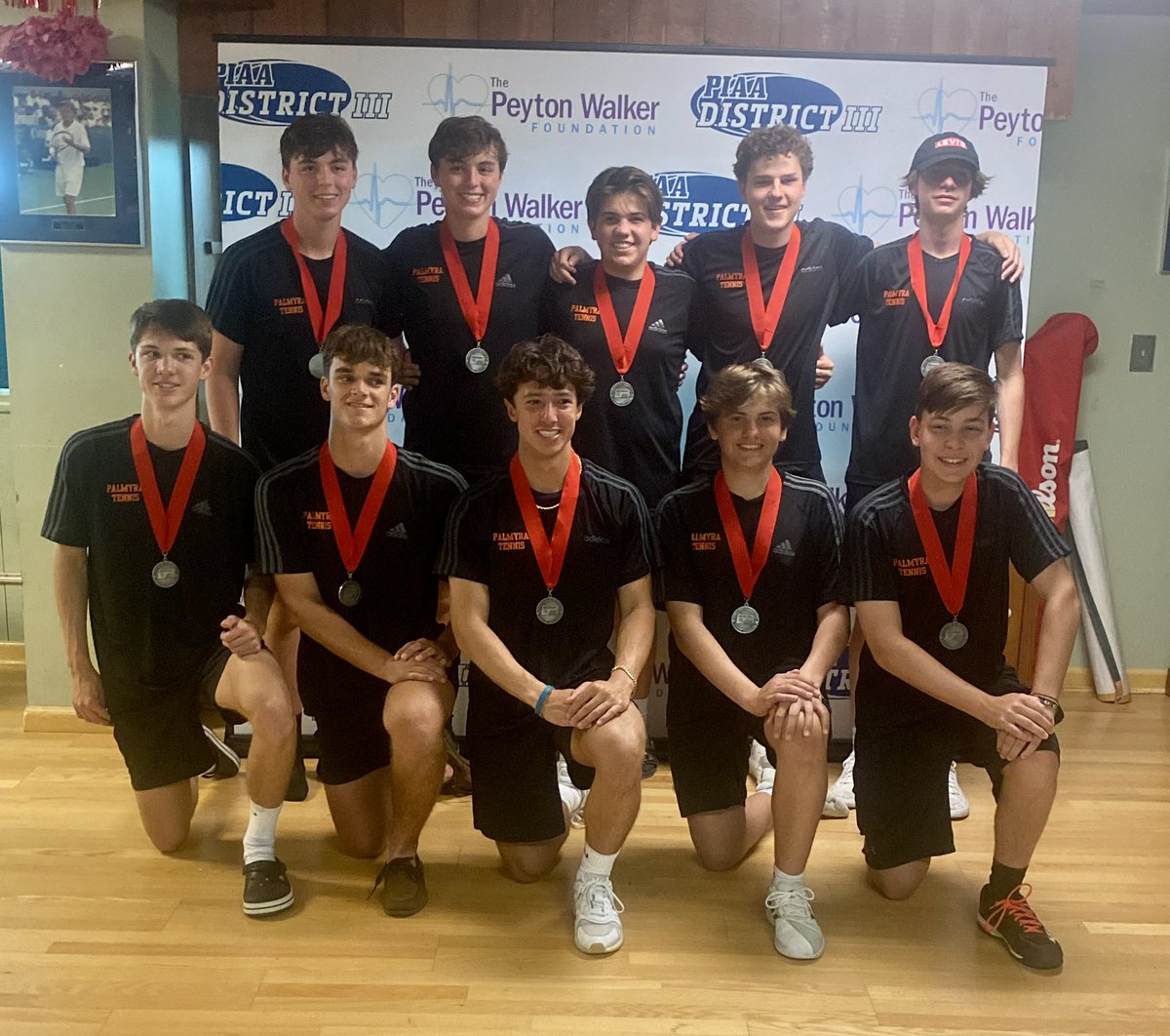 PalmyraSchools's tweet photo. Congrats to our Boys Tennis for being runner-ups in District III 3A Tournament. #PASDproud @AdWeidler @Palmyra_Tennis https://t.co/jyiVc0aFCR