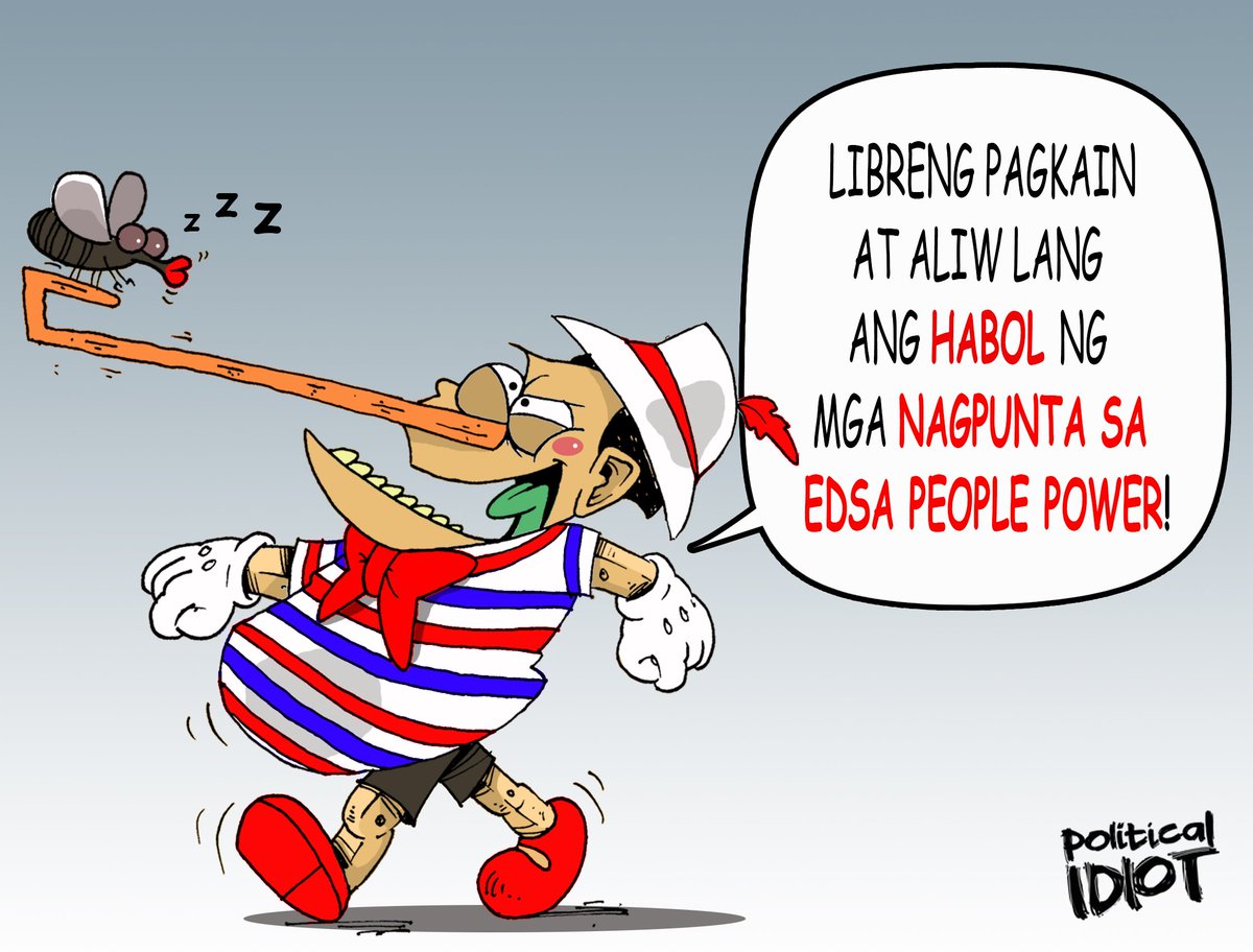 iPoliticalIdiot's tweet photo. Sumama lang daw ang mga tao sa EDSA People Power dahil sa libreng pagkain at aliw ayun kay Gadon?
Malaking kasinungalingan.
#FactFirstPh X @PitikBulagPH
I-click ang link para sa tamang impormasyon
https://t.co/sKCLdIibkY https://t.co/VxCA94r5Uu