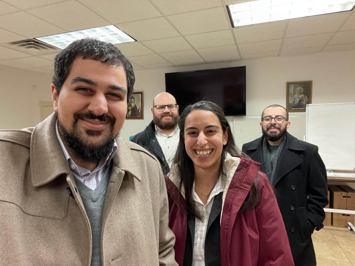 PSIIICOTS's tweet photo. We thank God for the conclusion of our Spring 2022 Semester! 

May God reward our dean, Fr. Athanasius K. Farag, and our professors, Dr. Mary Farag and Mr. Adly Bishai. 

We pray that our enrolled students have benefitted, and hope that you’ll join us for upcoming semesters! https://t.co/wzDtO6eOxV