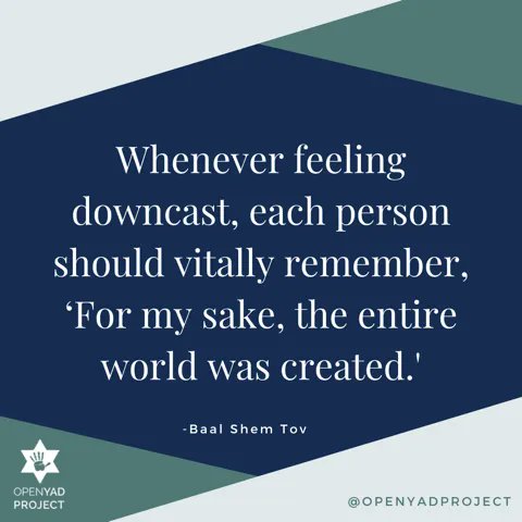 Hope this quote helps remind you that life is here for you to enjoy it!
#inspirationalquotes #inspiration #findjoy #jewish #baalshemtov #openyad #lgbtq