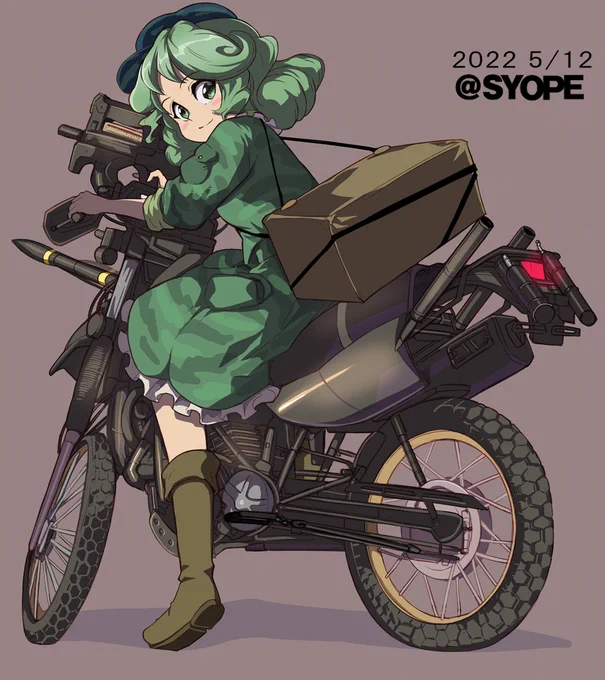 単騎突撃型たかね#東方虹龍洞 #山城たかね #バイク 