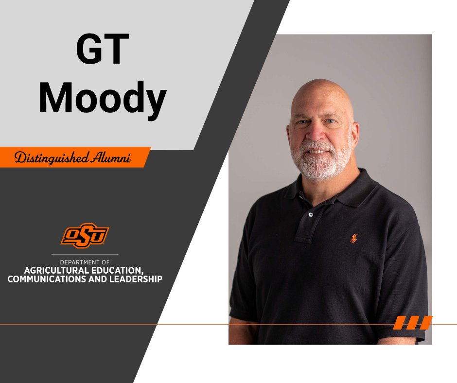 🎉Congratulations to GT Moody for receiving the 2022 AECL Distinguished Alumni award for Agricultural Education!