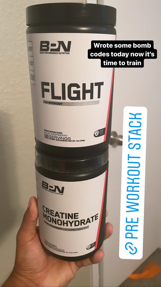 _Chris_Gonzales's tweet photo. Best time of the day shop my fav pre workout here 🚀🚀
https://t.co/LLBkhgVdRZ
#teambpn #goonemore #bpnsupps https://t.co/QLoFkj24rU