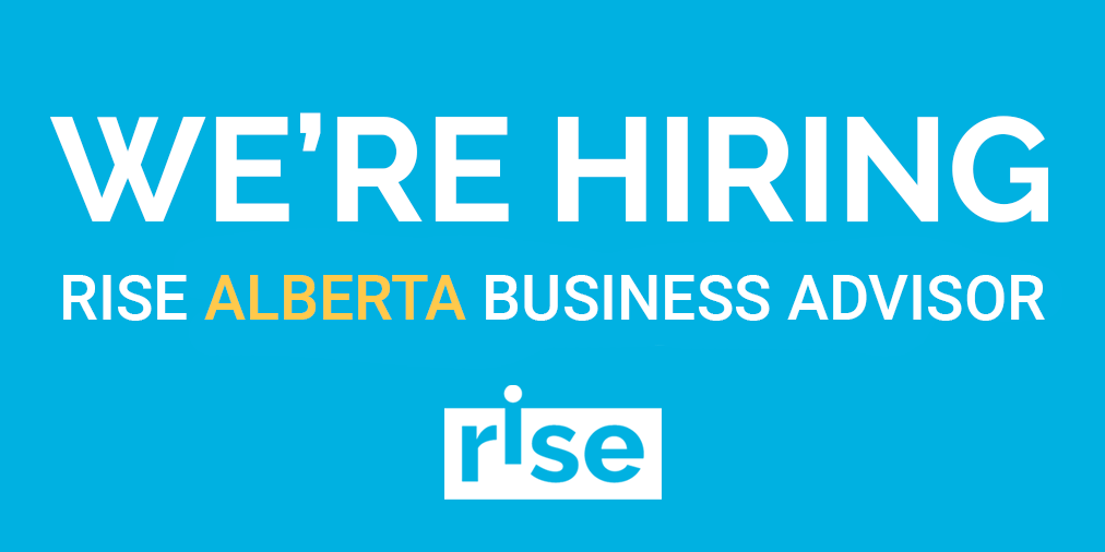 RiseHelps's tweet photo. Rise is hiring a Business Advisor to join our Alberta team!

We're seeking someone plugged into AB's entrepreneurship ecosystem. You'll play a critical role in recruiting, coaching &amp;supporting entrepreneurs to access &amp; succeed in Rise programs. Learn more: https://t.co/dnbUNapp8x https://t.co/RweOECCvgh