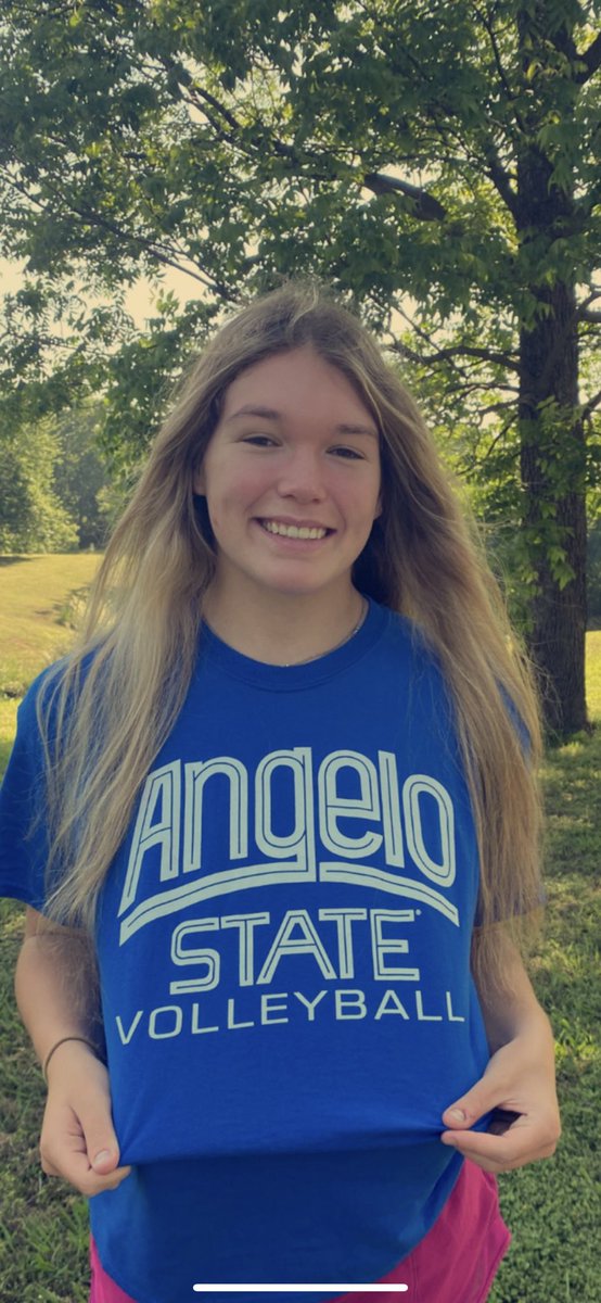 I am so exited to announce I have verbally committed to further my academic and athletic career at Angelo State University! I would like to thank my family, friends, and coaches for helping me get to where I am today. GO BELLES!! 💙💛