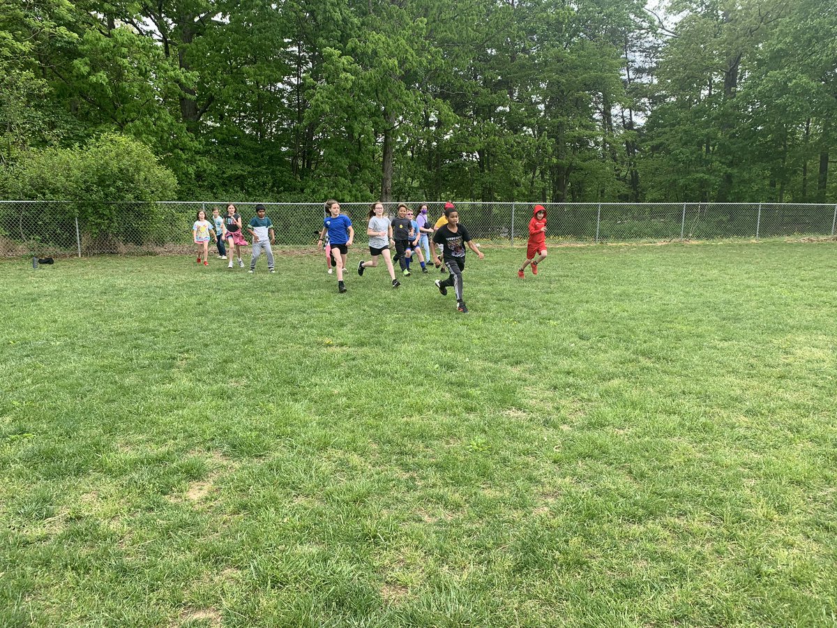 Our “ABC Countdown to 5th Grade” told us that “E” is for exercise day! So of course we joined forces with <a href="/MissSlovensky/">Ms. Slovensky</a> for a little <a href="/Playworks/">Playworks</a> One Fish Two Fish! <a href="/ohesnews/">Orange Hunt Elementary</a>
