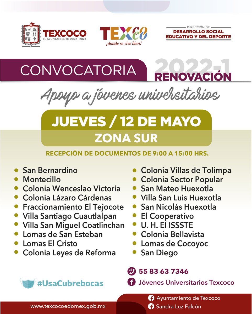 Ayuntamiento Texcoco tweet media