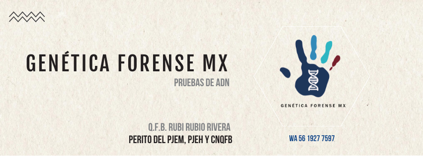 GeneticaMx's tweet photo. Genética Forense MX
"La Ciencia al servicio de la Justicia"
#PJEM #PJEH #GFMX #Genetica #perito #ADN #QFB #Forense #pericial https://t.co/iov9vxQBxy