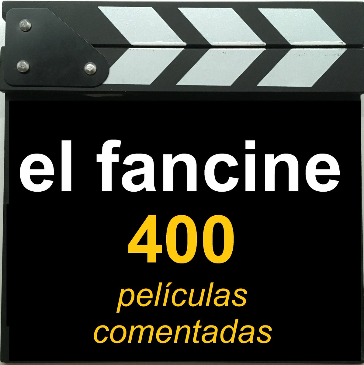elfancine's tweet photo. 400 pelis en el fancine.
https://t.co/Qpz47N68Zb
14 años de blog comentando pelis en sesión continua y 9 años comentándolas en Twitter con @elfancine Por amor al (7º) Arte.
#elfancine #400PelículasEnElFancine #BlogDeCine #Cine https://t.co/nHxV7siLXj