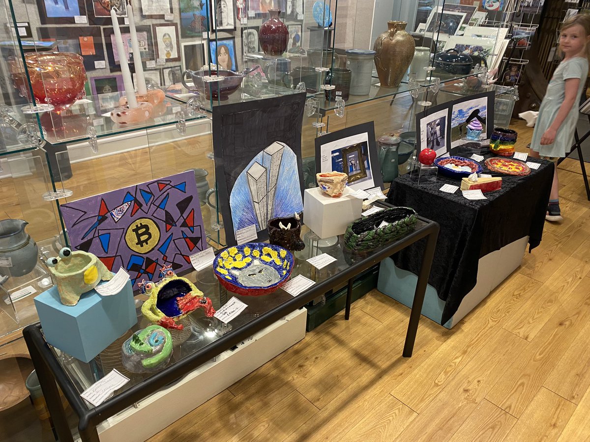 MWCSDmsart's tweet photo. Yates County Art show opening Friday 6-8. Gallery is already for visitors. So EXCITED!!! https://t.co/qw7wv0FGmN