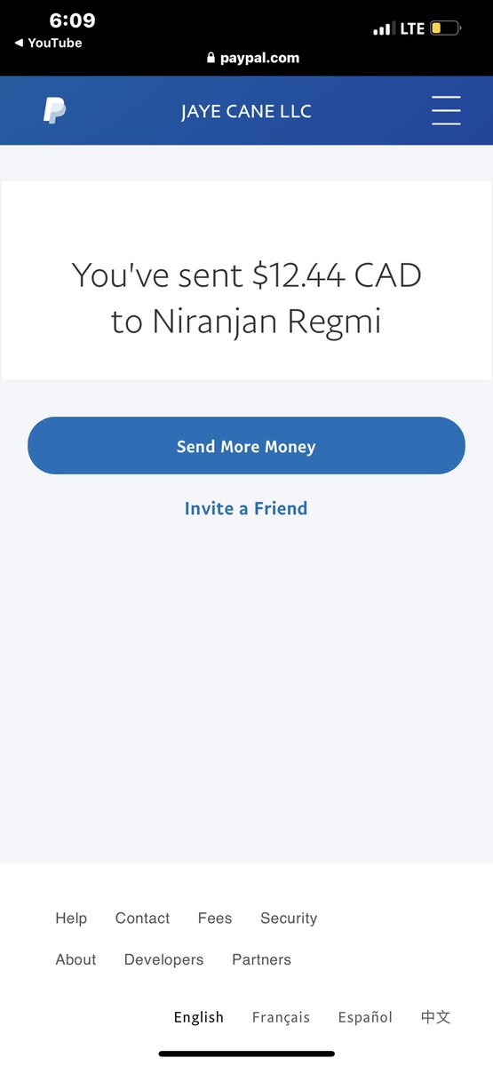 sent you money <a href="/discovery_monk/">Niran</a> who’s next? rt + done