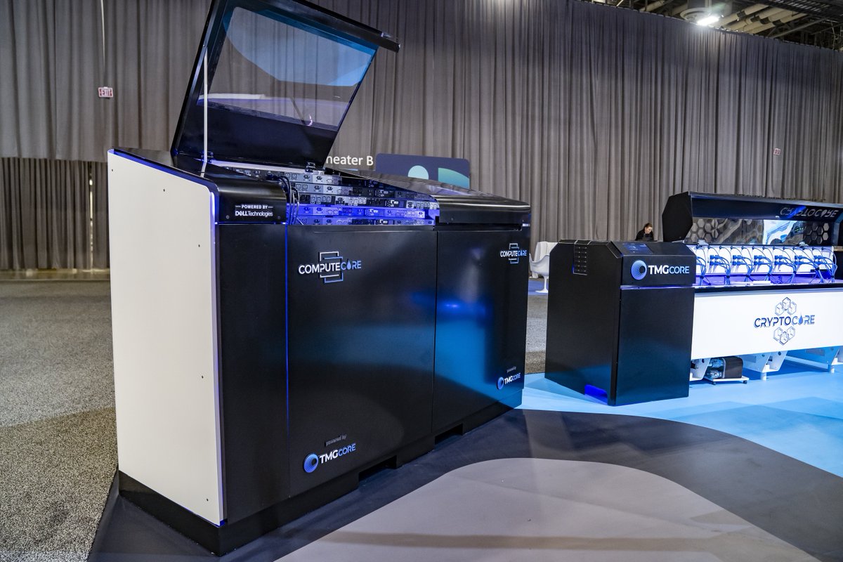 TMGcore's tweet image. When we travel, we like to bring the crew with us. Joking aside, if you missed out on the world launch of ComputeCore at Dell Technologies World last week just drop us a line.
#ComputeCore #CryptoCore #Edgebox #GangsAllHere