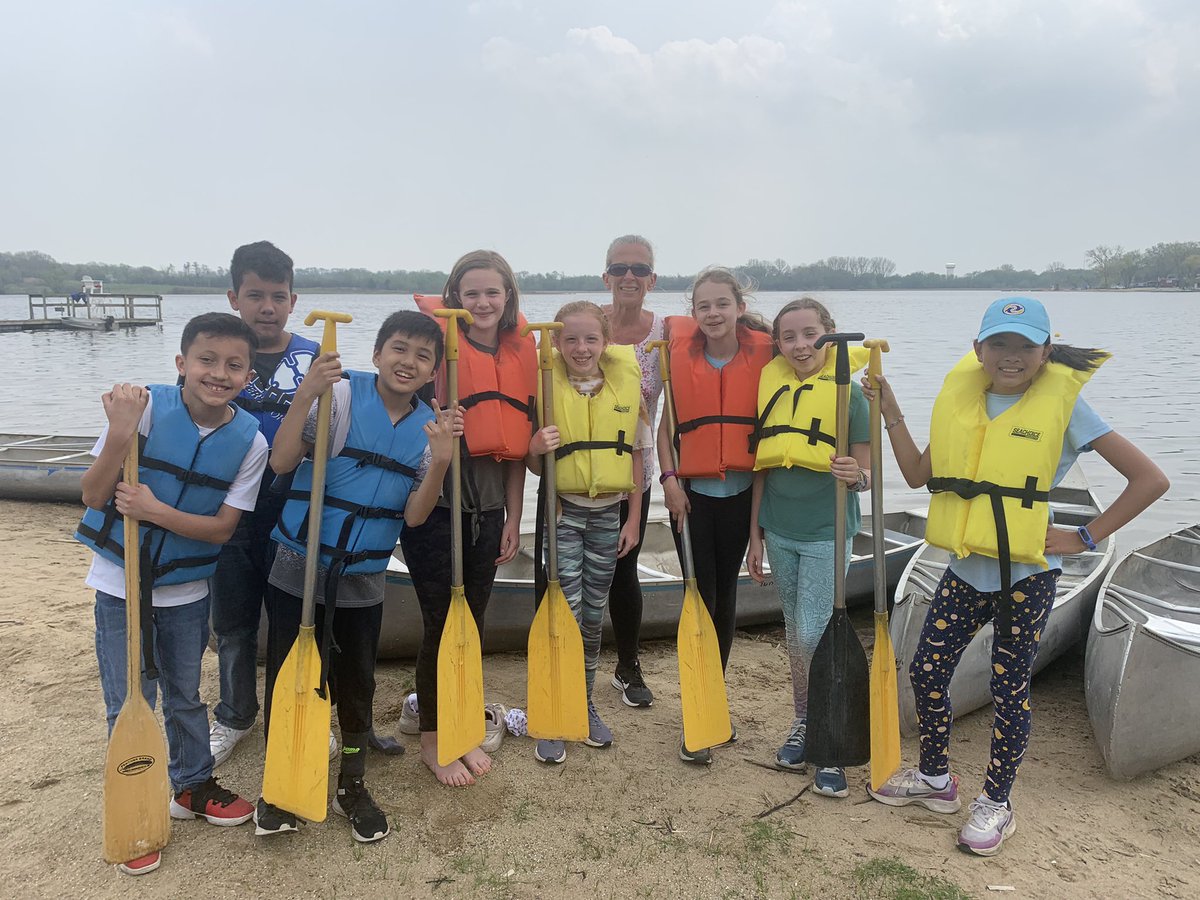 tsheedyPC's tweet photo. Camp Duncan is always a blast! Even if it’s 90!! The 5th graders rocked it!#ymca #outdoored @mg75wolves #d75 https://t.co/FYHWT6Pk1Y