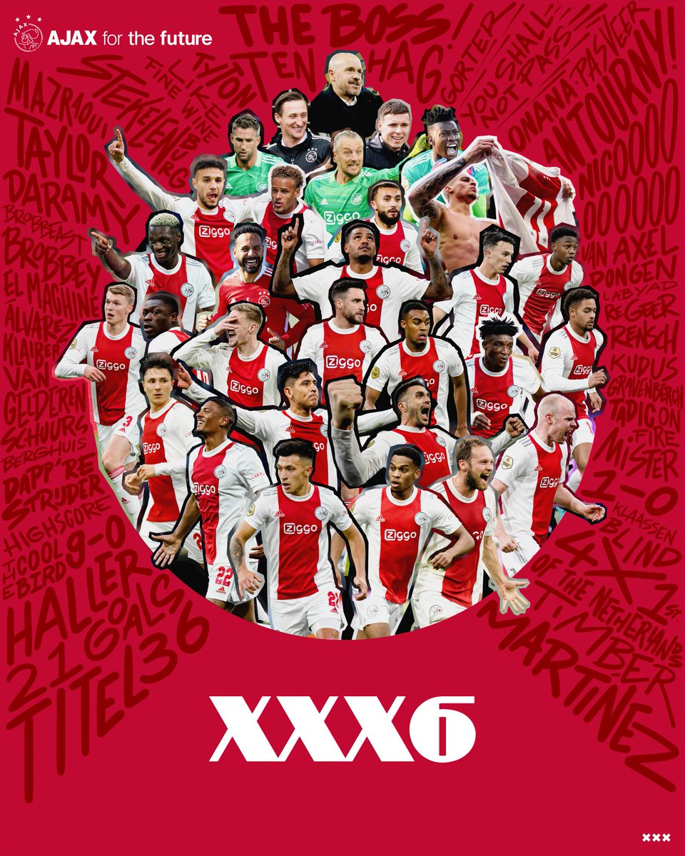 Heerlijk weer AJAX kampioen