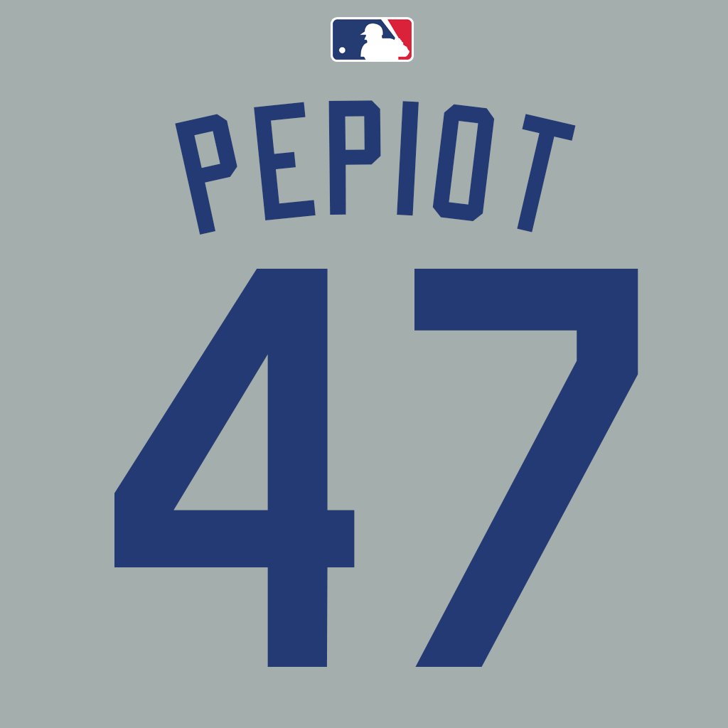 MLB Jersey Numbers on X: RHP Ryan Pepiot (@ryanpepiot2) is wearing number  47. Last worn by RHP JT Chargois in 2019. #Dodgers   / X