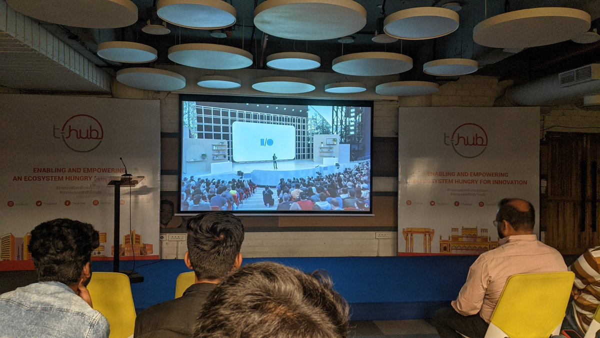ChMSRohit1's tweet photo. All thanks to GDG Hyderabad Team and all the speakers for clubbing us back again with Google IO Extended event. It was great networking with you all.
@gdg_hyd #GoogleIO #googleioextended #GoogleIO2022 @bsilagani @prateek_cr @UdayMannam @neilgho @pratyushathummiki @THubHyd https://t.co/SRzGrYhvnN