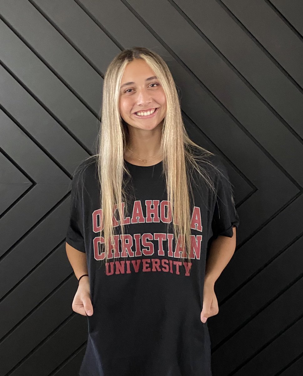 I’m very excited and blessed to announce my verbal commitment to play D2 soccer and continue my education at Oklahoma Christian University! I want to thank God, my parents, coaches, and teammates for everything they’ve done to support me on this journey. #Talonsup❤️<a href="/OCEagles_WSOC/">OC Women's Soccer</a>