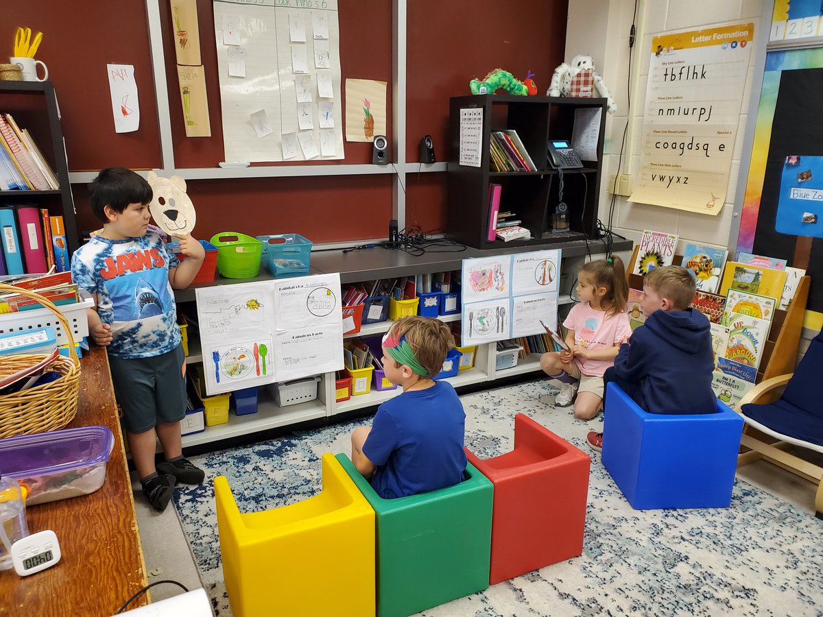 PSDCrawleyLk's tweet photo. Our Kinders loved sharing their zoo research projects with the 1st grade! @PSD_LPetersen @PSDBedminster https://t.co/jhry8xb0Ti