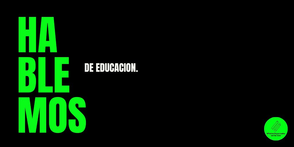 PadresRios's tweet photo. CARTA ABIERTA AL GOB. @bordet    Y AL PTE DEL CGE, PROF. @martinmuller  

Tal vez, el mayor aporte que podemos realizar como generación es brindar esperanza y esa esperanza toma forma de futuro.

La educación en nuestra provincia ya presentaba niveles alarmantes pre pandemia. https://t.co/PRzxcBu6LL