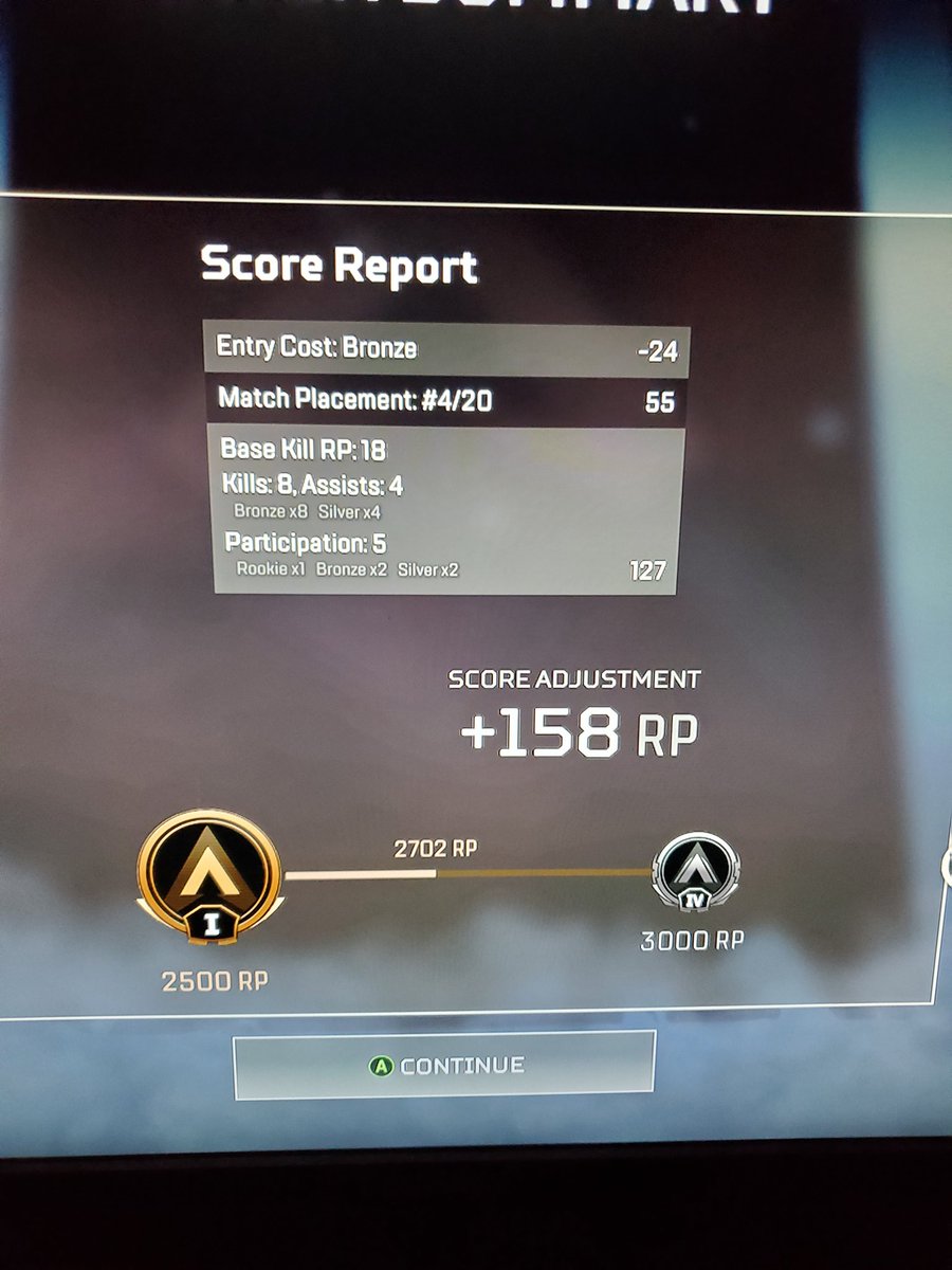 Imprimis_Gaming's tweet photo. All that work, for some crumbs lol
This new ranking system ain't it https://t.co/fkaHzMYmVR