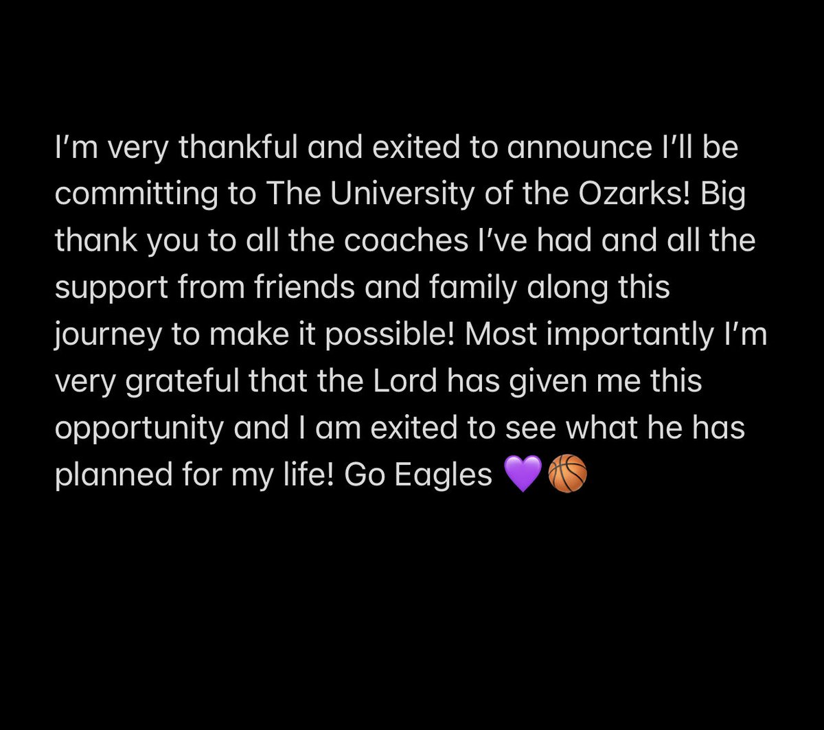 #Committed💜🤍 ⁦<a href="/LRAcademyHoops/">Academy Basketball</a>⁩ ⁦<a href="/CoachJ_Hunt/">Jared Hunt</a>⁩  ⁦<a href="/mattbolton34/">Matt Bolton</a>⁩