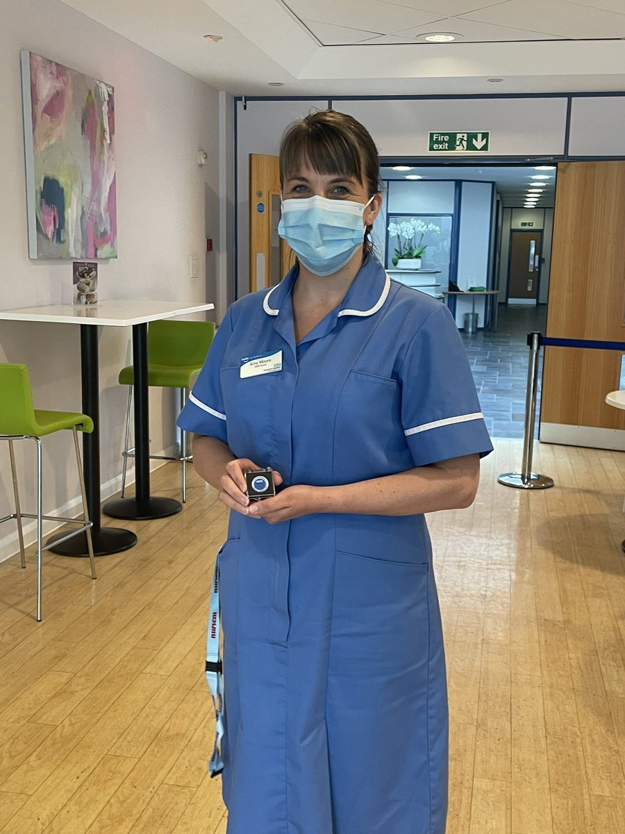 #IND2022 One of our cancer nurses from the Rainbow Unit 
@AmyMoore2022 is now supporting the nurses in cancer services following the completion of her Professional Nurse Advocate qualification  #PNA @NHS_WCA @HHFTnhs #BestOfNursing