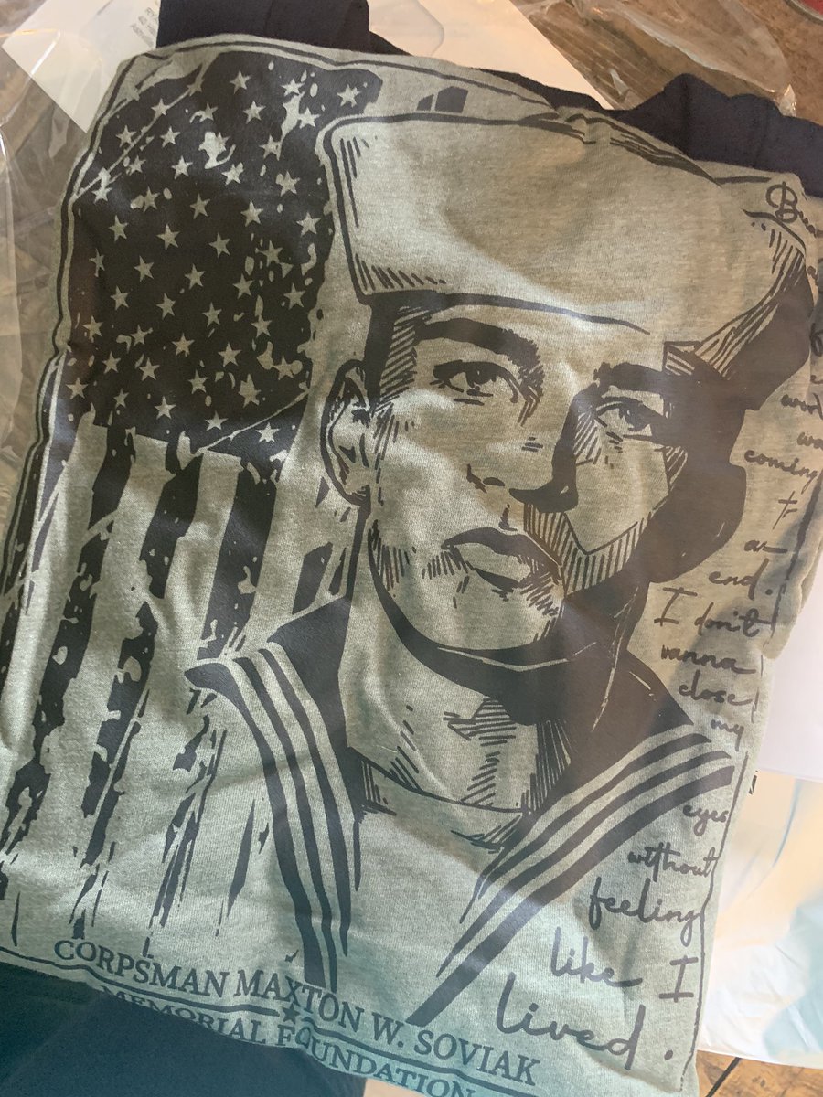 MrsChaffinSCI's tweet photo. Got in my new apparel in support of @SoviakStrong! It came quick and the quality is phenomenal. Since they didn’t have any in Rylee’s size yet, I had to get her some new @Browns gear! #soviakstrong #maxsoviak #13fallen https://t.co/WptyJb0Bea